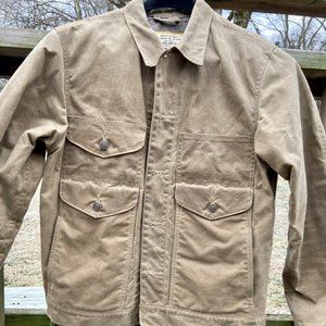 IMOGENE AND WILLIES Wax Canvas Jacket. Men's Medium, Tan